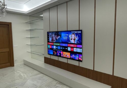 Parete attrezzata TV