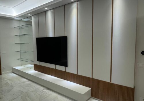 Parete attrezzata TV